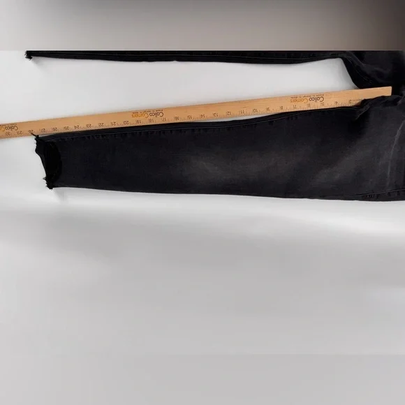 FRAME Le Skinny De Jeanne Distressed Gray Jeans - Picture 9 of 9